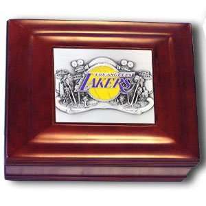 Lakers Large Collectors Gift Box   NBA Basketball Fan Shop Sports Team 