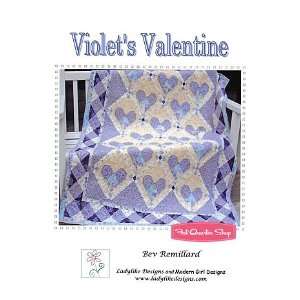   Valentine Quilt Pattern   Ladylike Designs Arts, Crafts & Sewing