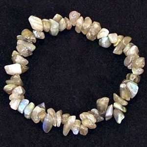  Labradorite Single Strand Bracelet (7   7 1/2)   1pc 