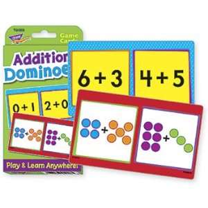  Challenge Cards Addition Dominoe Toys & Games
