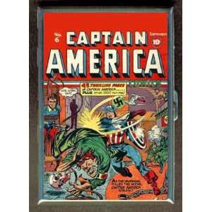  CAPTAIN AMERICA #6 COMIC BOOK 40s CIGARETTE CASE WALLET 