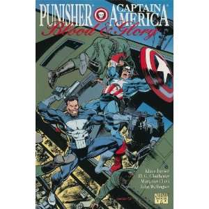  CAPTAIN AMERICA BLOOD & GLORY #1 3 complete story (PUNISHER CAPTAIN 