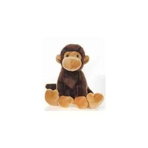 Plush Monkey 12 Inch Sitting Stuffed Primate Lazybeans By Fiesta 