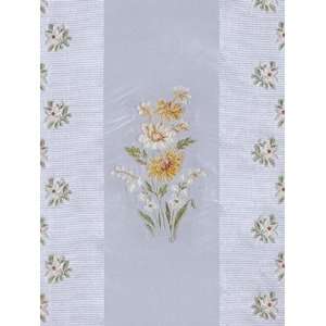  Chaling Floral Iced Blue Indoor Drapery Fabric Arts 