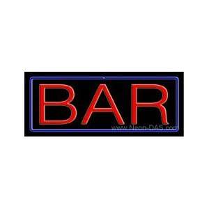  Bar Outdoor Neon Sign 13 x 32