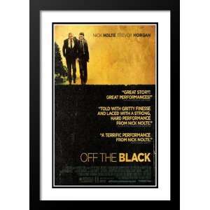  Off the Black 32x45 Framed and Double Matted Movie Poster 
