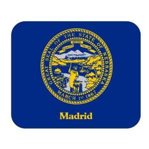  US State Flag   Madrid, Nebraska (NE) Mouse Pad 