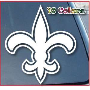  New Orleans Saints Car Window Vinyl Decal Sticker 8 Tall 