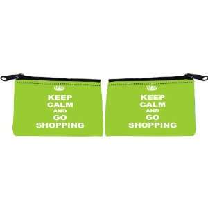  Rikki Knight Keep Calm and Go Shopping   Lime Green Color 