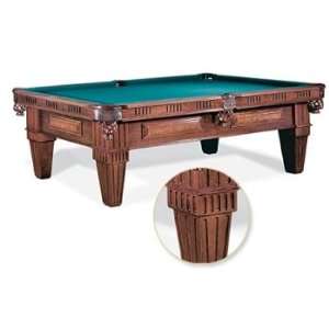 Solid Maple or Cherry Hand Crafted Victorian Pool Table 8 Foot  