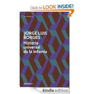 Historia universal de la infamia (Contemporanea (debolsillo)) (Spanish 