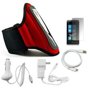   HTC Arrive Windows Phone 7 + INCLUDES White Rapid Home Charger with