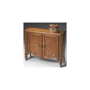  Butler Specialty Console Cabinet Vintage Oak Finish 