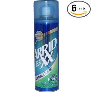 Arrid XX Antiperspirant & Deodorant Ultra Clear Spray Ultra Fresh 6oz 