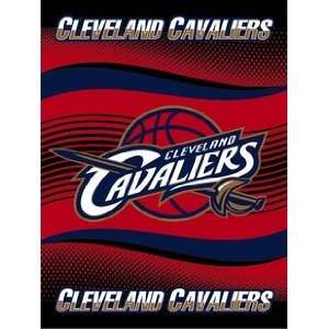  NBA Basketball Slam Dunk Blanket/Throw Cleveland Cavaliers 