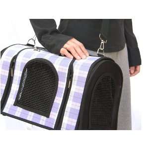   Fashionable Carrier   Pet Travel Carrier in Purple