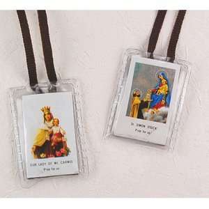  Inexpensive 12 Pc Brown Scapular Medals By The Dozen