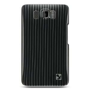  Black Line Slim Back Cover for HTC HD2 T Mobile Protector 