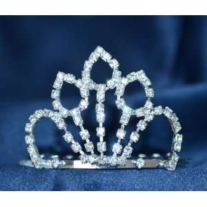   with Rhinestones Crystal Wedding Bridal Princess Crown Tiara with Comb