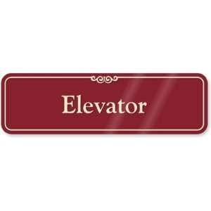  Elevator ShowCase Sign, 10 x 3