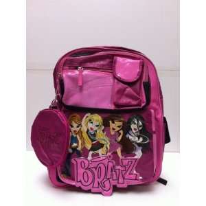  Bratz Large Rolling Backpack with Bonus CD/DVD Case Toys & Games
