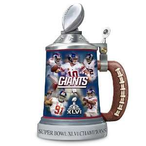  NFL New York Giants 2012 Super Bowl Champions Stein 