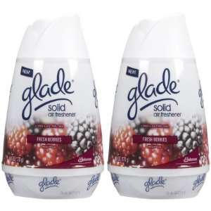 Glade Solid Air Freshener, Fresh Berries, 6 oz 2 ct (Quantity of 5)