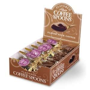   Flavored Chocolate Spoons   24 Count Display Box   by Dilettante