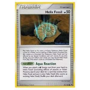     Helix Fossil (91)   Majestic Dawn   Reverse Holofoil Toys & Games