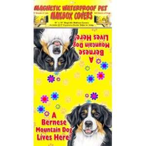 Bernese Mountain Dog 18x18 Magnetic Dog Mailbox Cover 
