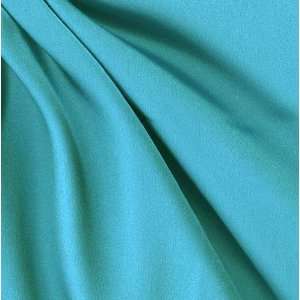   Crepe Back Satin Fabric Turquoise By The Yard Arts, Crafts & Sewing