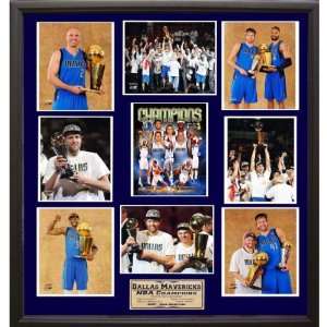  2011 NBA Champion Dallas Mavericks 30x34 Frame Case Pack 2 
