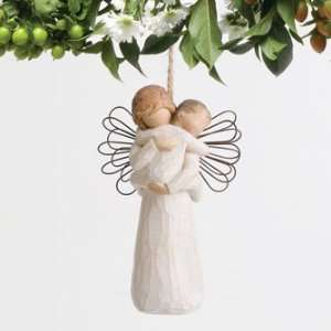  Angels Embrace Ornament by Willow Tree