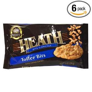 Hersheys Baking Pieces, Heath Bits o Brickle Toffee Bits, 8 Ounce 