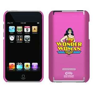  Wonder Woman Pose With Logo on iPod Touch 2G 3G CoZip Case 