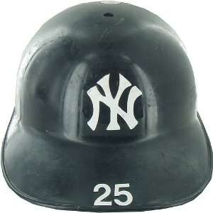  Mark Teixeira #25 2010 Yankees Game Worn Batting Helmet (7 