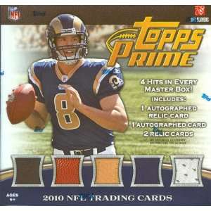   Topps Prime NFL Football Sports Trading Cards Box