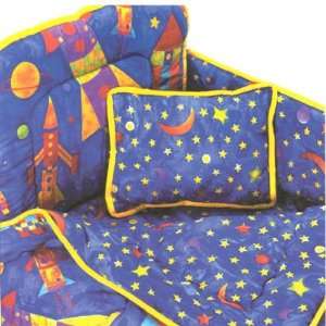  Fabric by the Yard   Rockets Print Arts, Crafts & Sewing