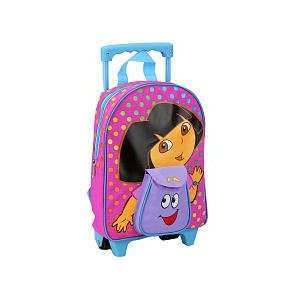 Dora the Explorer Toddler Rolling School Backpack Office 