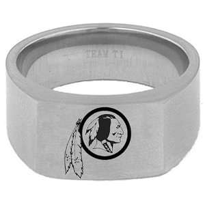  Team Titanium Washington Redskins 10mm Signet Ring Sports 