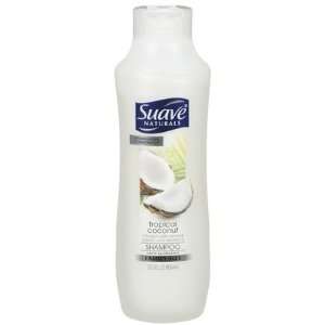 Suave Naturals Gentle Cleansing Shampoo, Tropical Coconut 22.5oz (Pack 