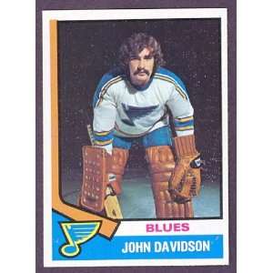  1974 Topps #11 John Davidson Rookie Blues (NM/MT) *0713 