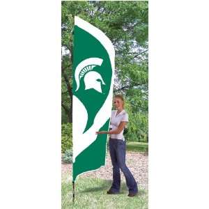  Michigan State Spartans Tall Team Flag