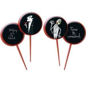  Creepy Cocktails Party Picks (12 count) Toys & Games
