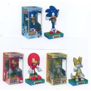  Funko Sonic the Hedgehog 6 Wobbler Set of Three with Tails 