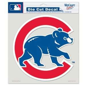  Chicago Cubs Die Cut Decal   8in x8in Color (Cub) Sports 