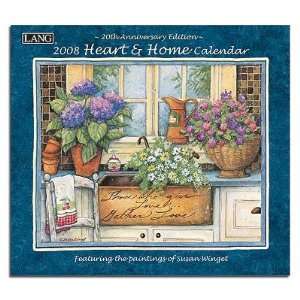   Heart & Home by Susan Winget 2008 Lang Wall Calendar