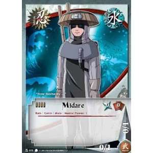   Naruto TCG Coils of the Snake N 078 Midare Common Card Toys & Games