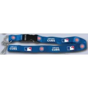  Chicago Cubs Breakaway Lanyard with Key Ring   Blue 