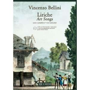   ) FOR VOICE AND PIANO   BK/2CDS Vincenzo Bellini 
